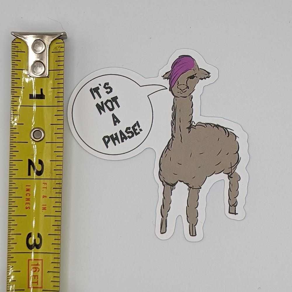 It's Not a Phase Sticker - Picture 2 of 2